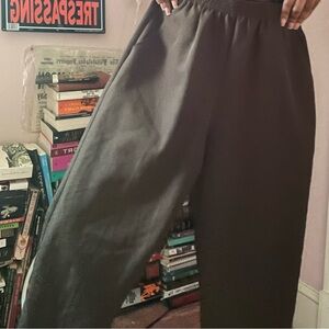Brown Large Max Studio couper cut pant